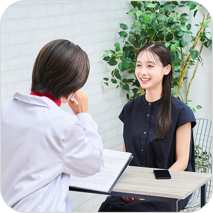 無料カウンセリングの様子