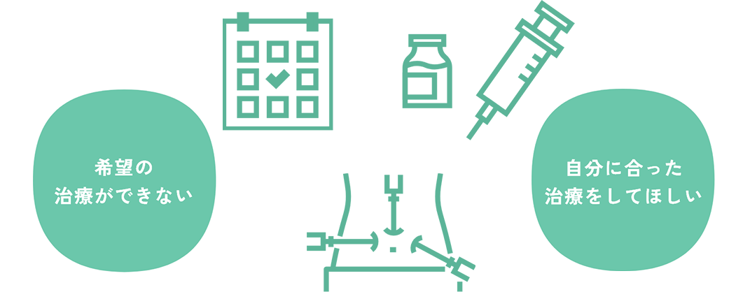 全種類対応可（自然周期・低刺激・高刺激）