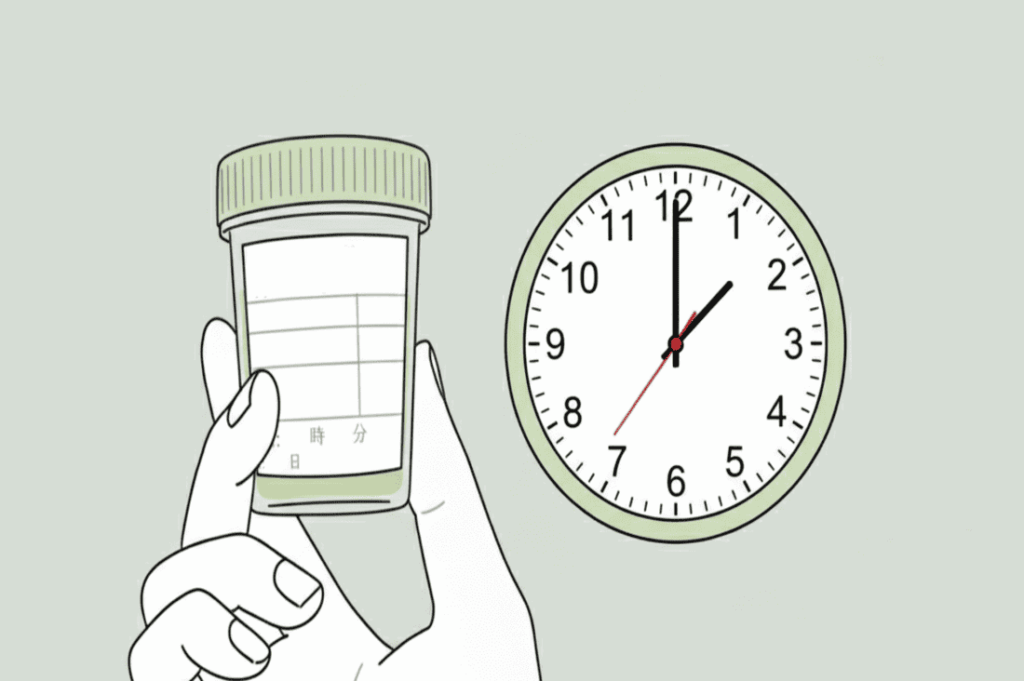 精液検査にかかる時間