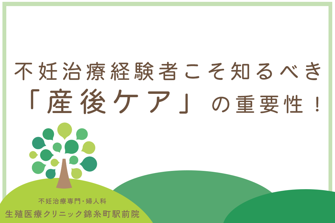 不妊治療経験者こそ知るべき「産後ケア」の重要性！専門医が教える30・40代の出産準備｜不妊治療・体外受精・卵子凍結なら生殖医療クリニック錦糸町駅前院