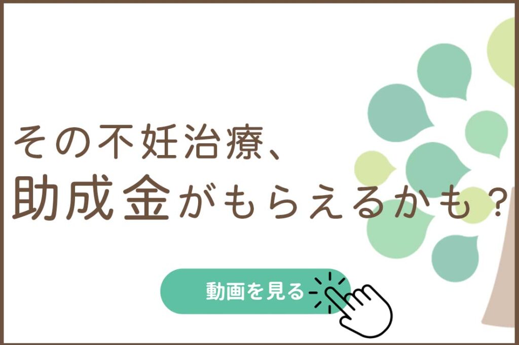 その不妊治療、助成金がもらえるかも？